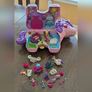 Polly Pocket Unicorn Party Playset with Accessories